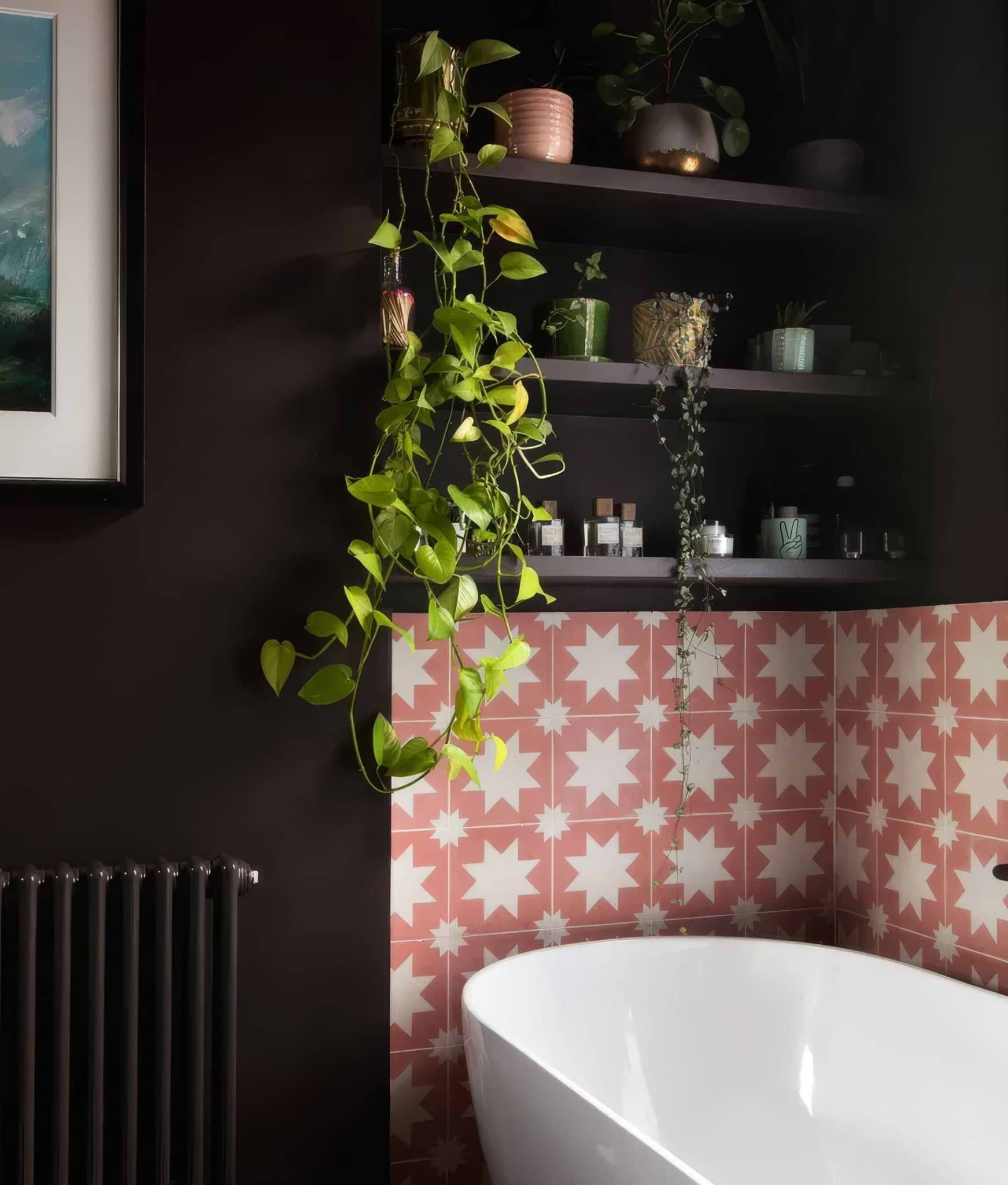 Memphis Porcelain Coral - Hyperion Tiles