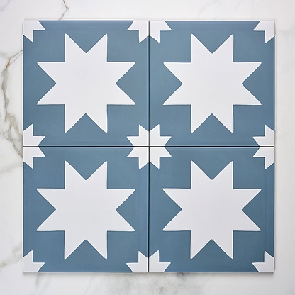 Memphis Porcelain Denim - Hyperion Tiles