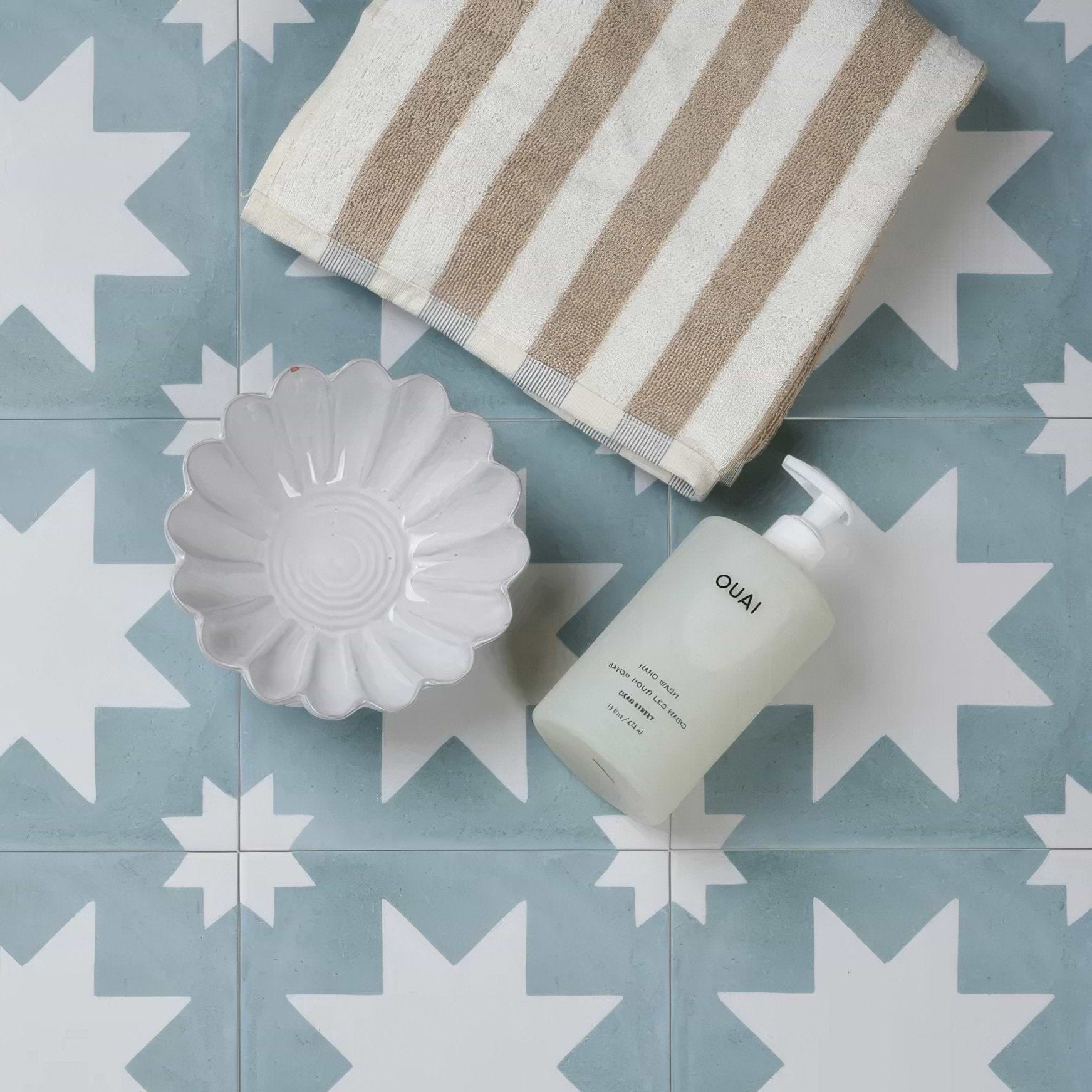 Memphis Porcelain Lagoon - Hyperion Tiles