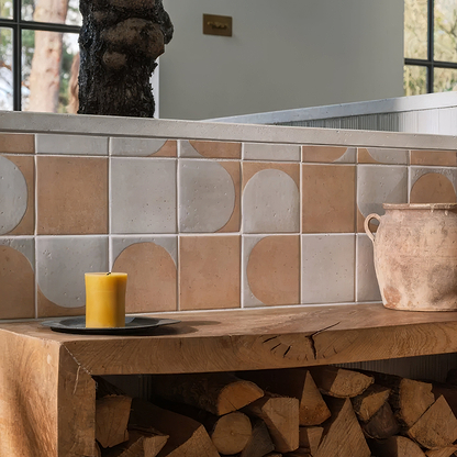Menara White Arches Porcelain By Hyperion Tiles