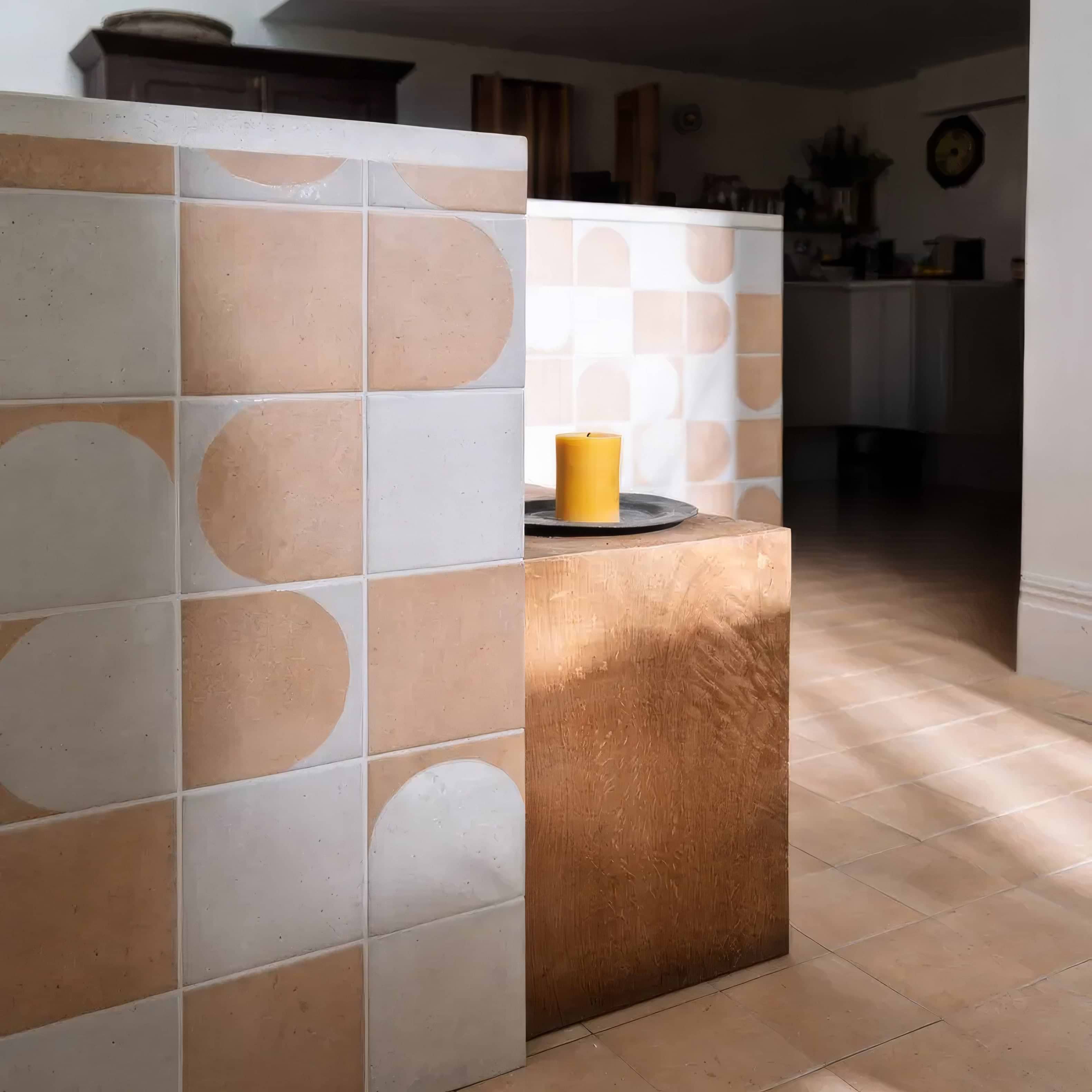 Menara Cotto Arches Porcelain By Hyperion Tiles