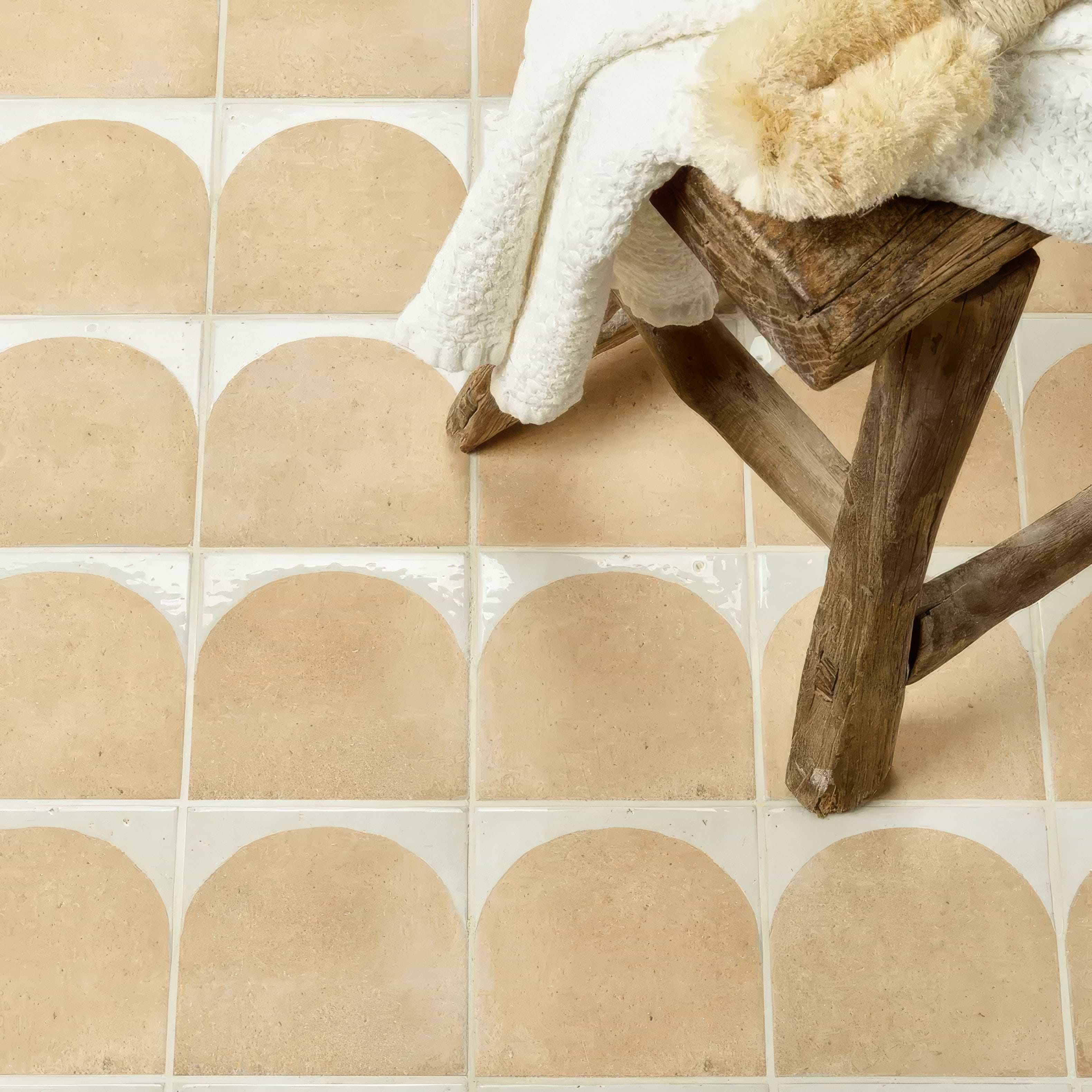 Menara Cotto Arches Porcelain By Hyperion Tiles