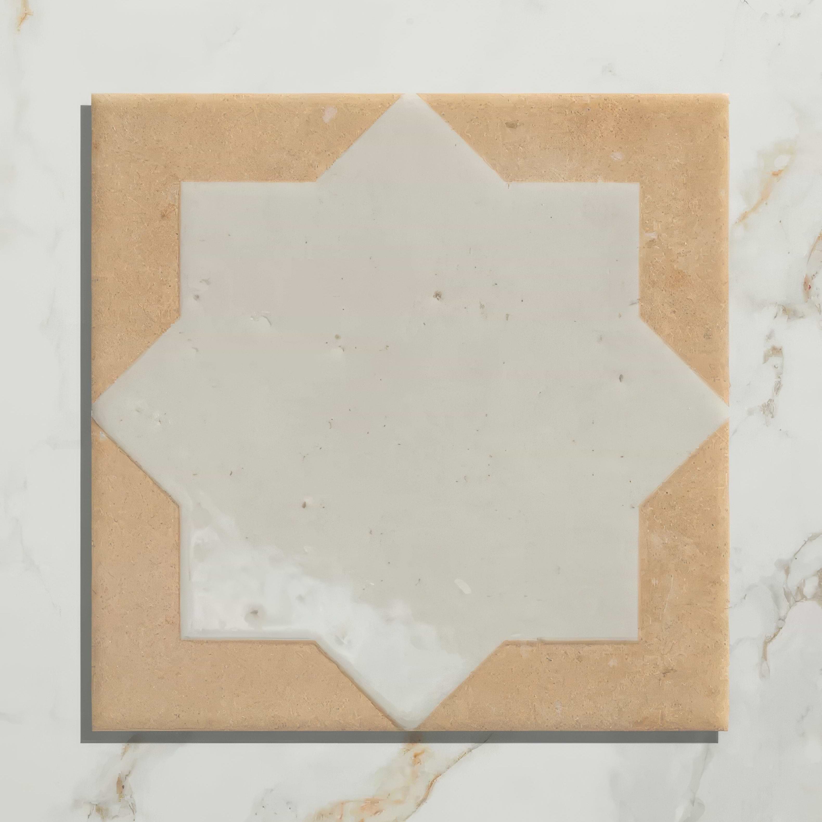 Menara White Star Porcelain By Hyperion Tiles