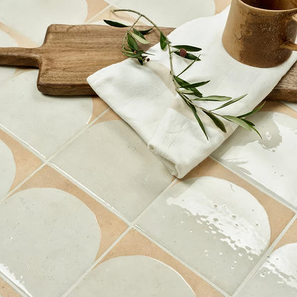 Menara White Arches Porcelain By Hyperion Tiles