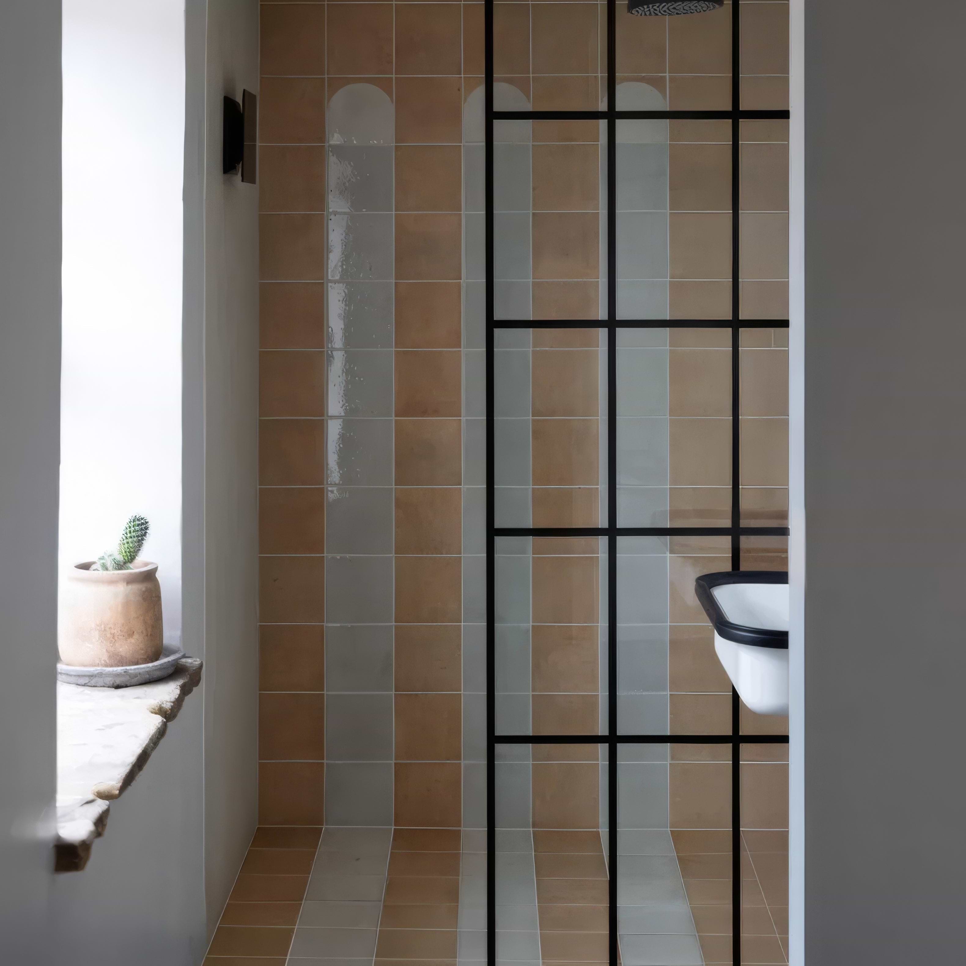 Menara White Arches Porcelain By Hyperion Tiles