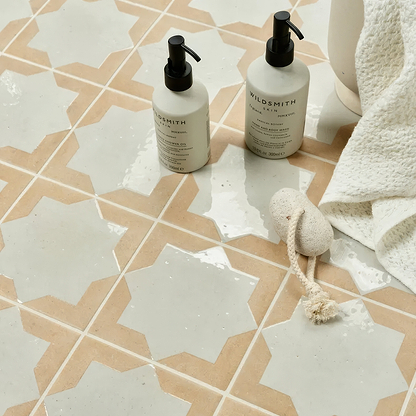 Menara White Star Porcelain By Hyperion Tiles