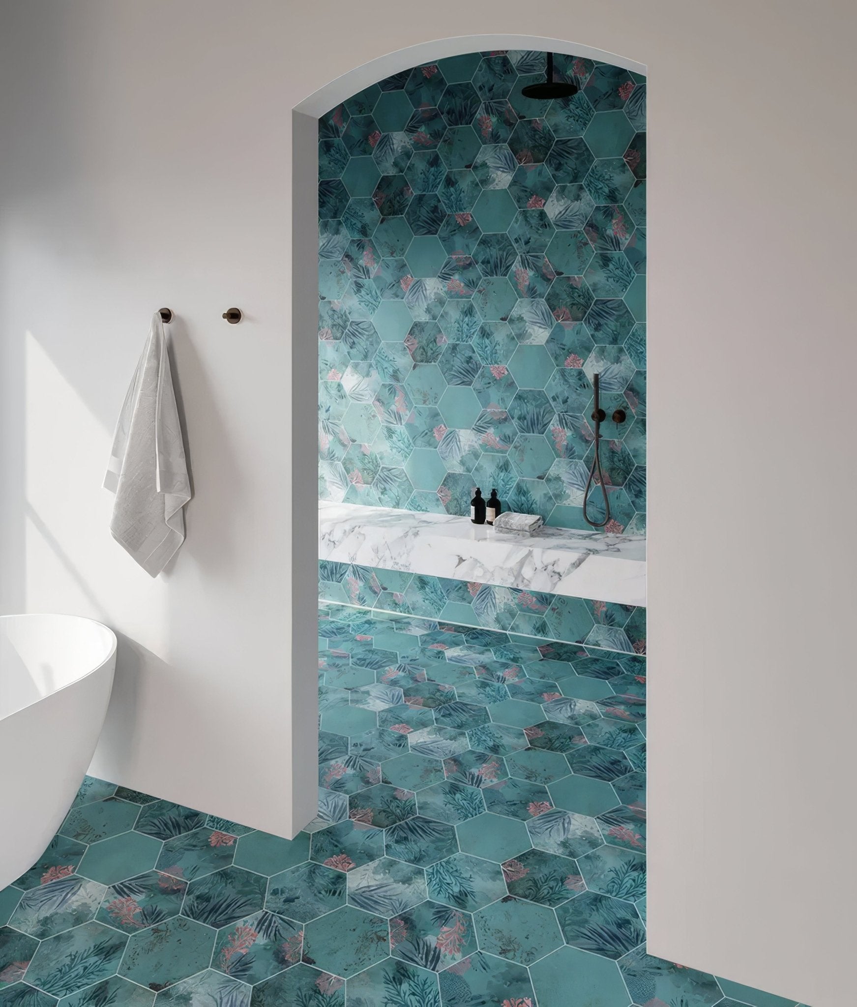 Mermaid’s Garden Porcelain - Hyperion Tiles