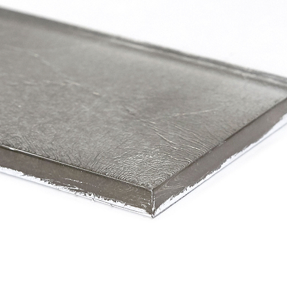 Metallic Vitreum Argentum 10 x 30cm - Hyperion Tiles