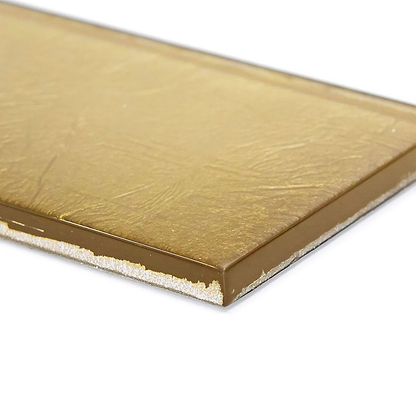 Metallic Vitreum Aurum 10 x 30cm - Hyperion Tiles