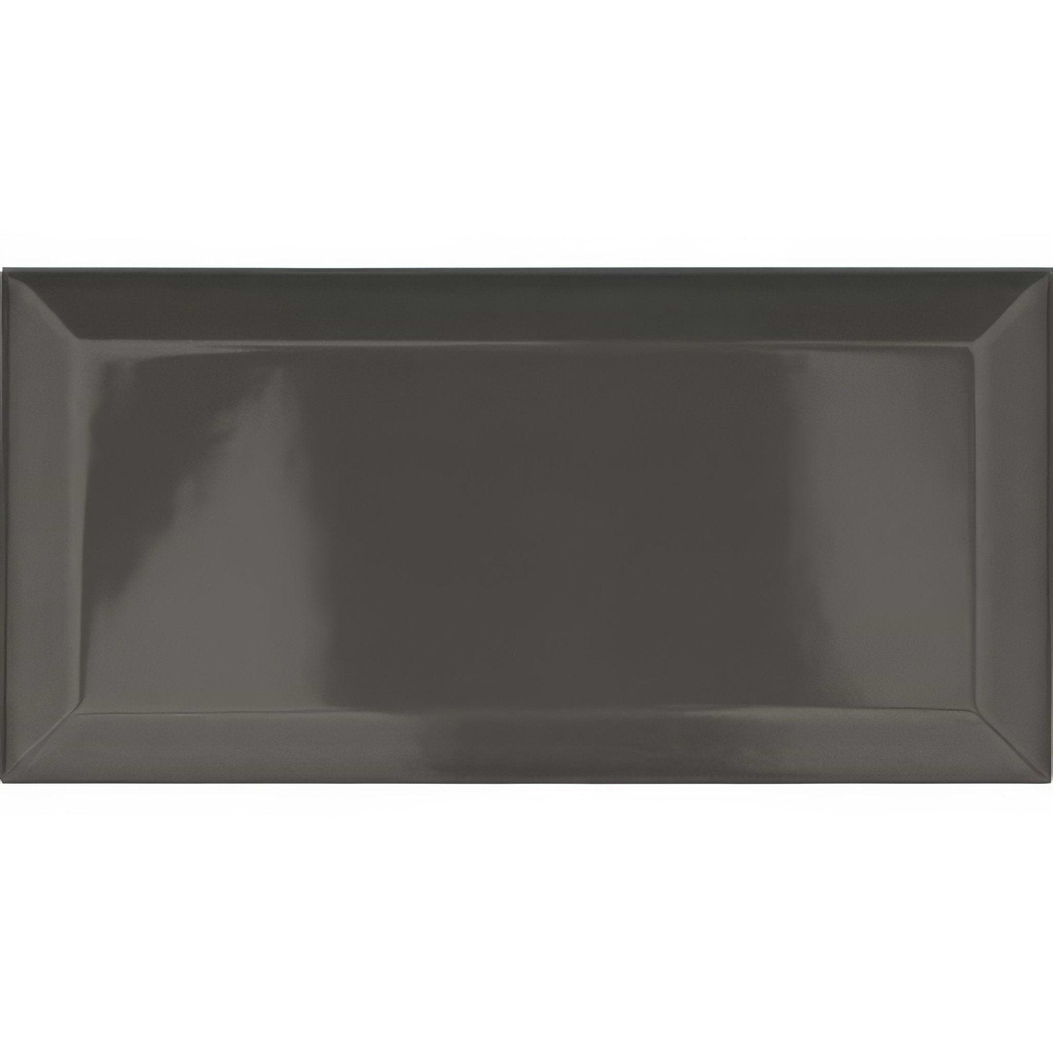 Metro Graphite Ceramic Gloss - Hyperion Tiles