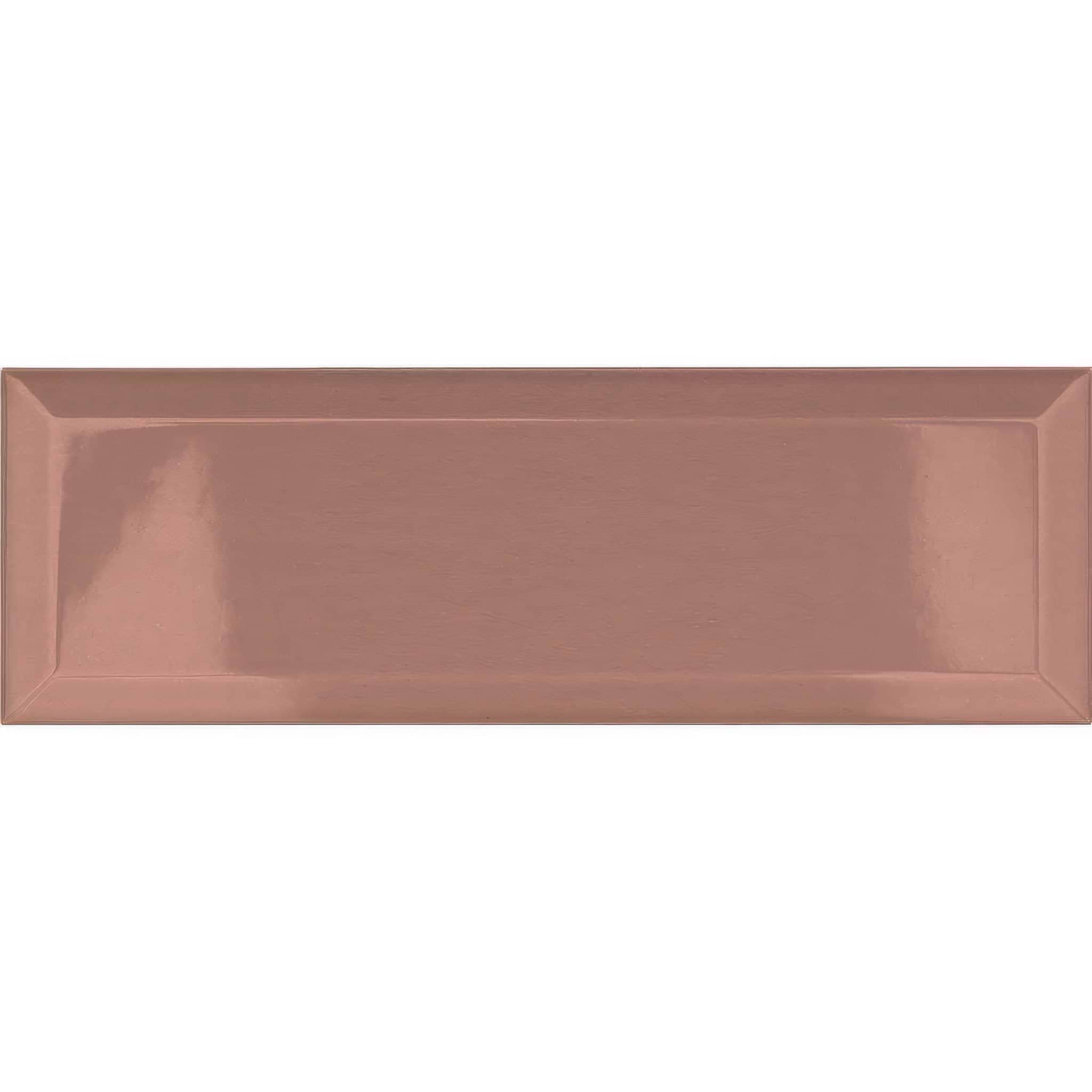 Metro Pink Ceramic Brick Tile - Hyperion Tiles