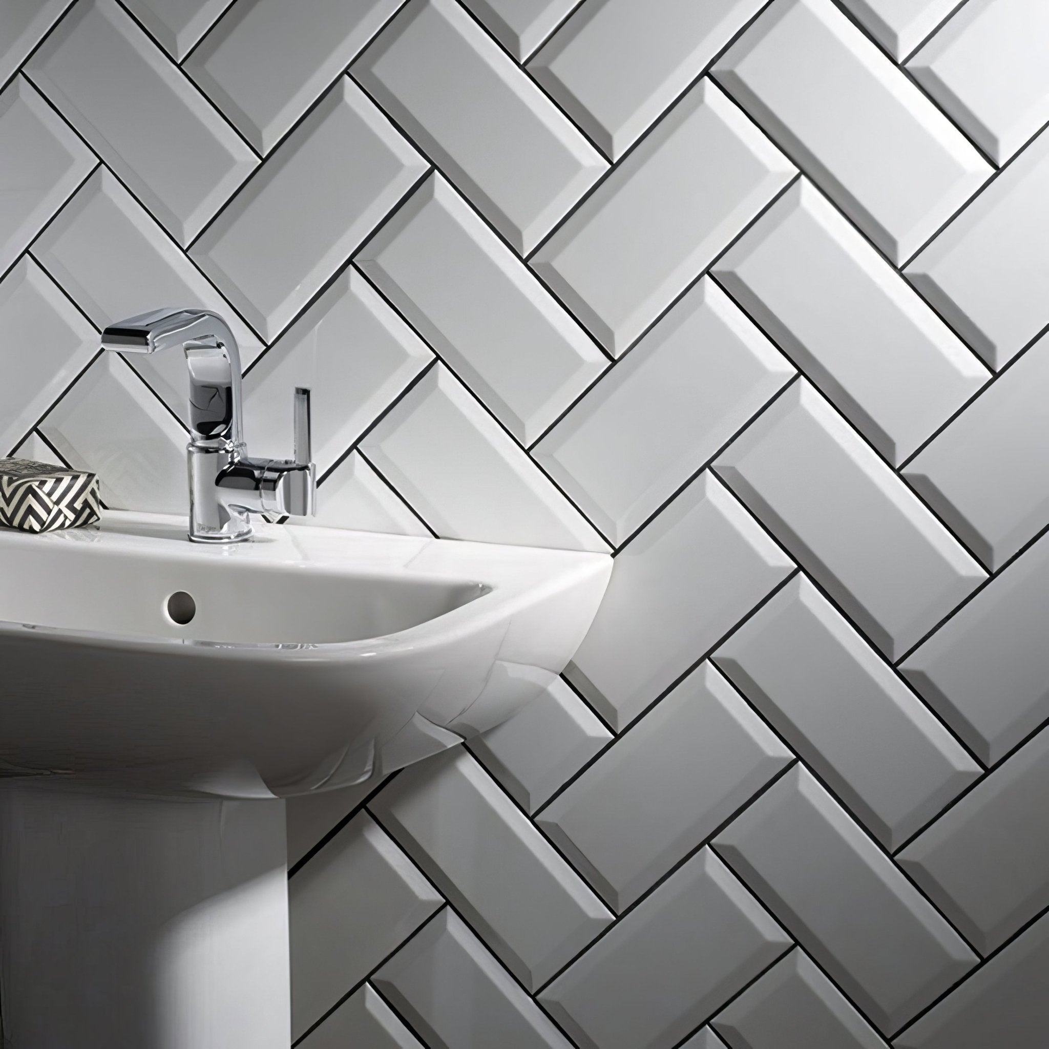 Metro White Ceramic Gloss - Hyperion Tiles