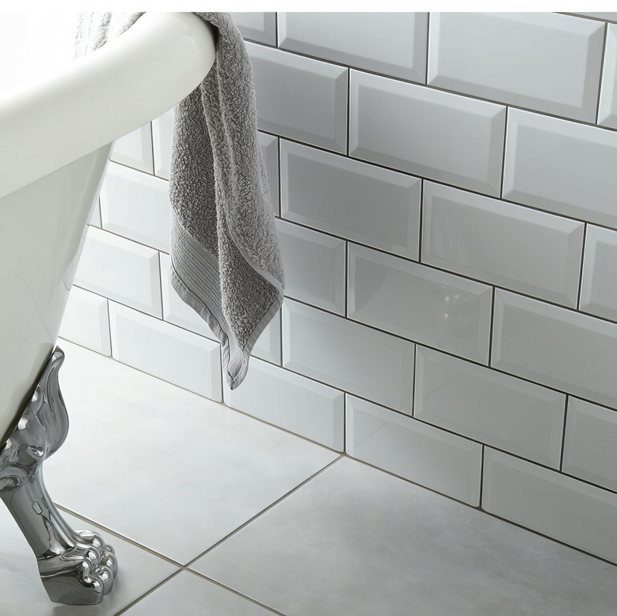 Metro White Ceramic Gloss - Hyperion Tiles