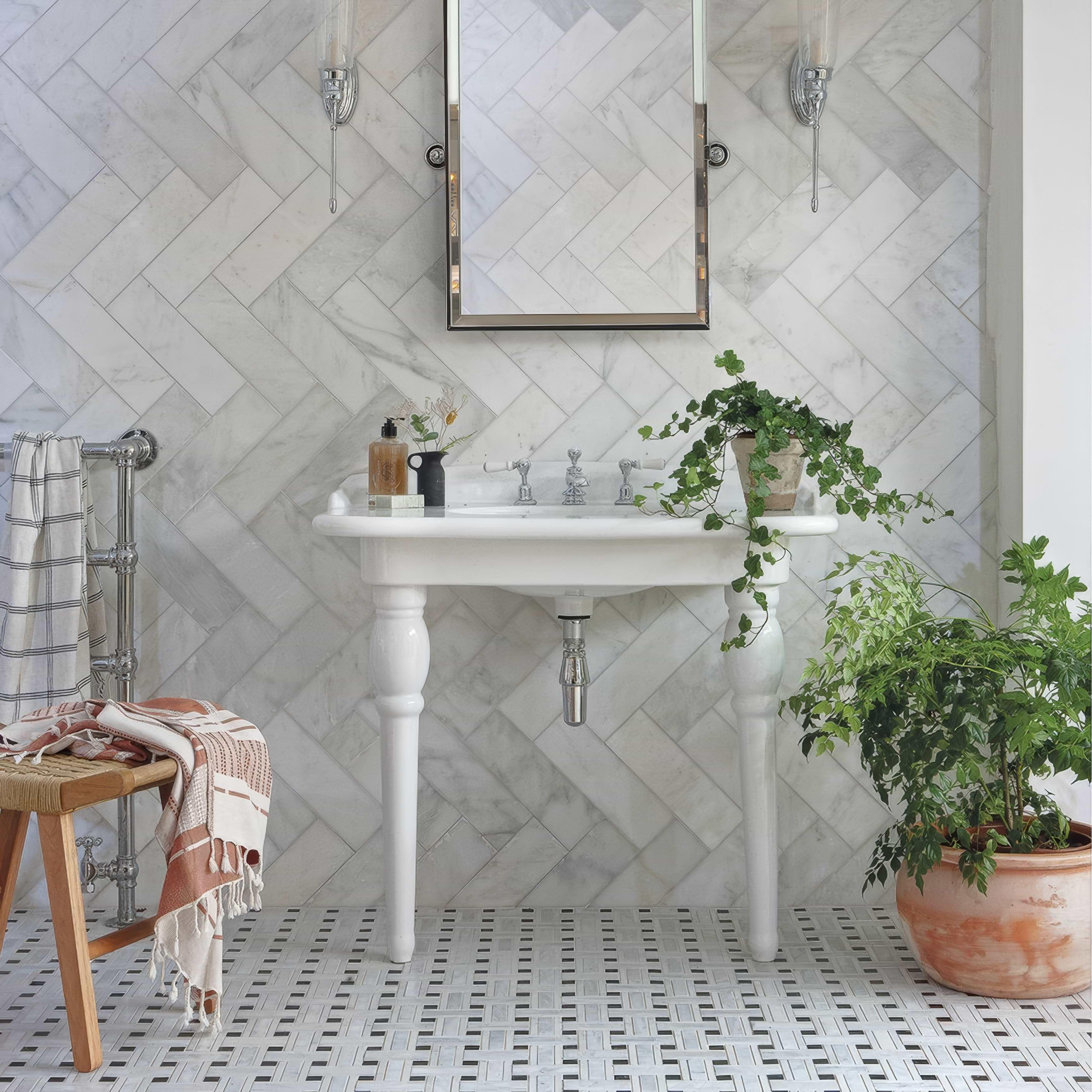 East Hampton Lattice Mosaic - Hyperion Tiles