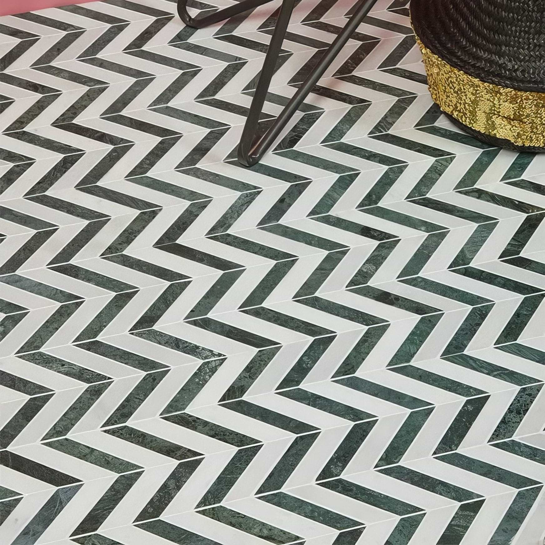 Milan Amazon Marble Mosaic - Hyperion Tiles