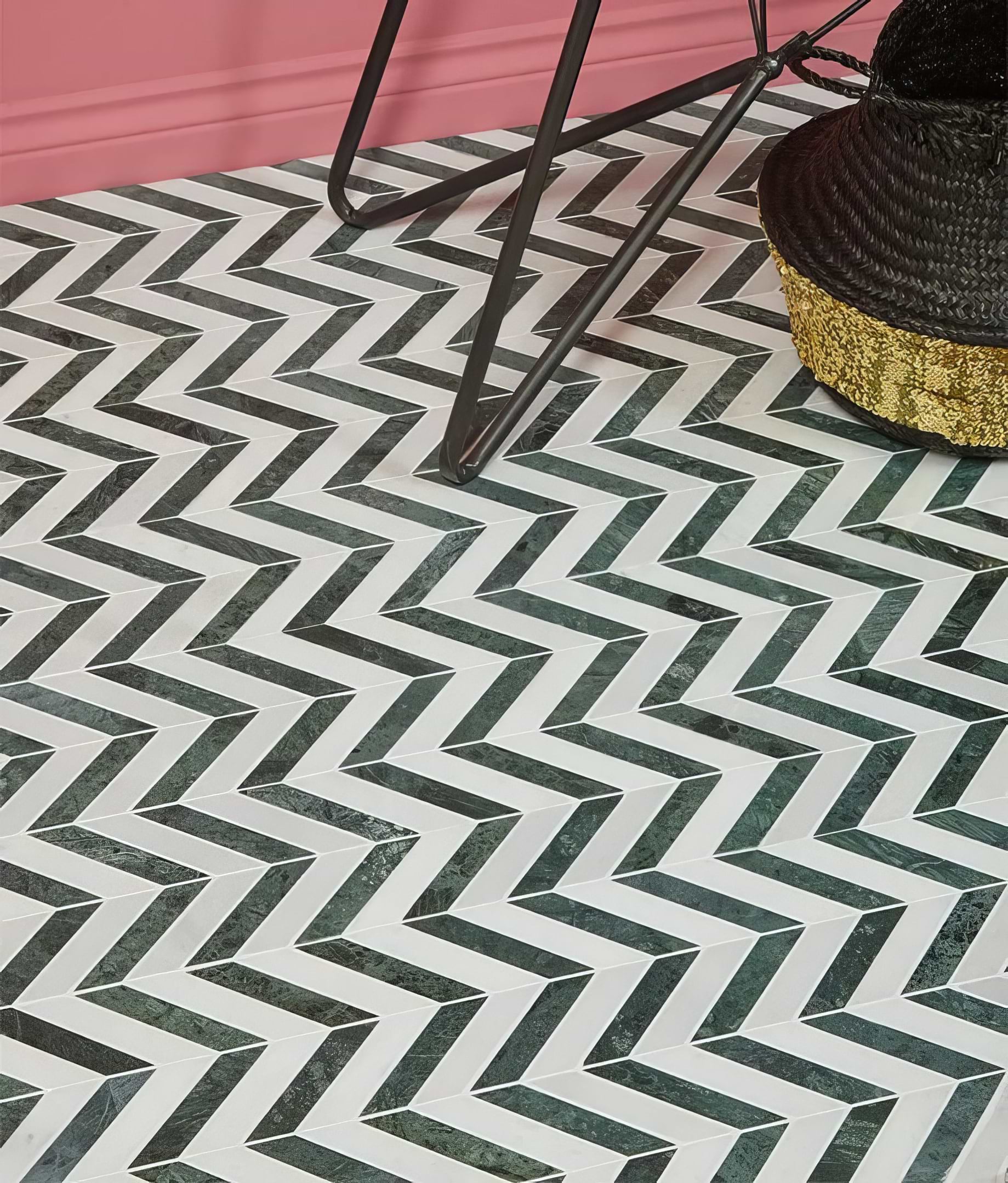 Milan Amazon Marble Mosaic - Hyperion Tiles