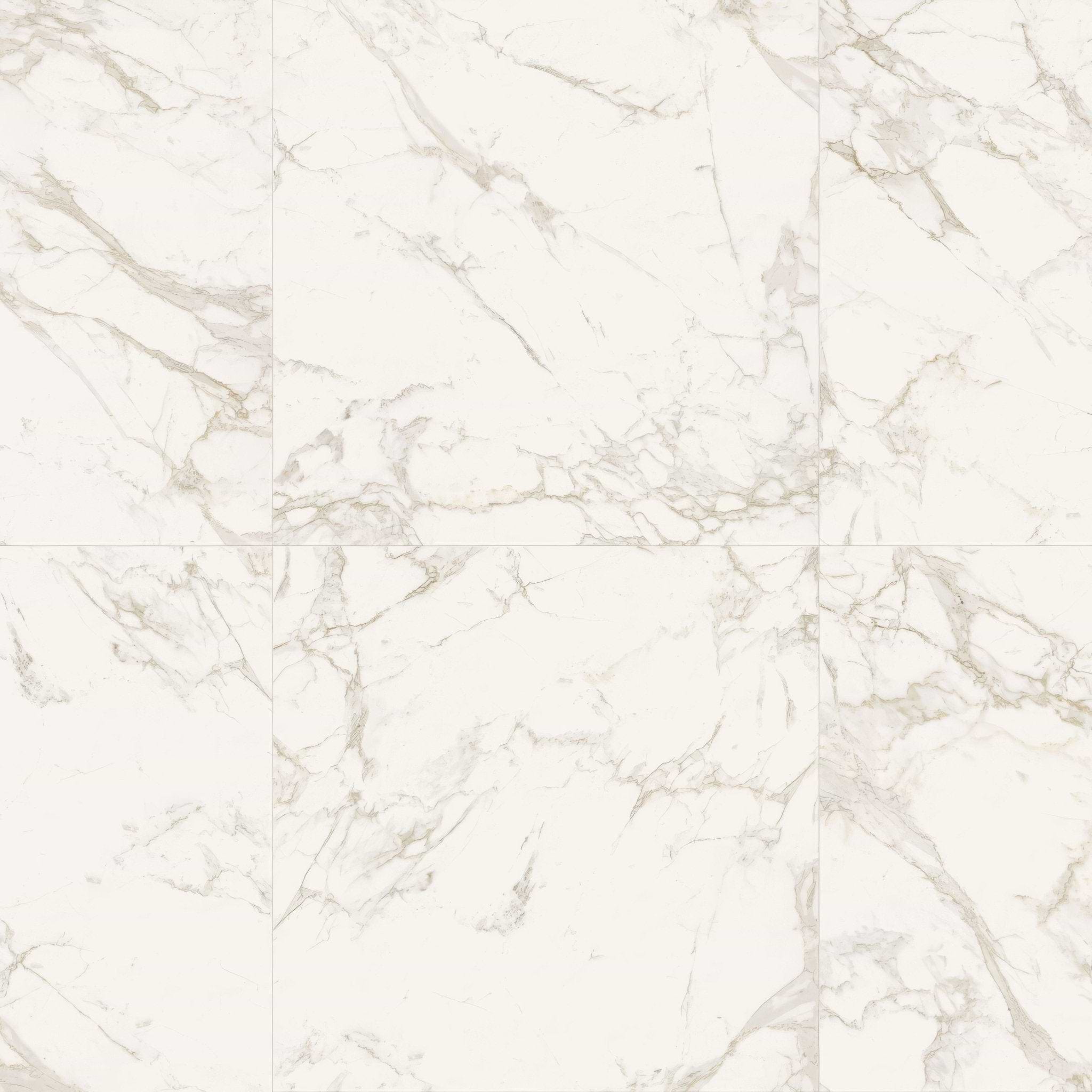 Milos White 80 x 80cm - Hyperion Tiles