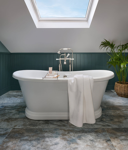 Lake Garda Minerale Pure Gloss Click Tile - Hyperion Tiles