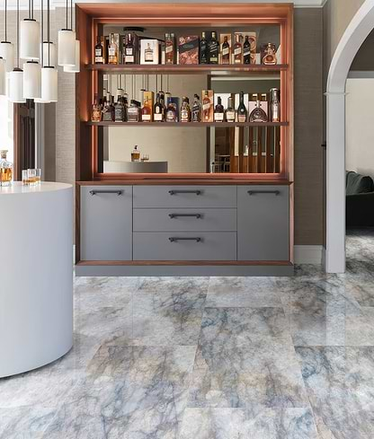 Lake Garda Minerale Pure Gloss Click Tile - Hyperion Tiles