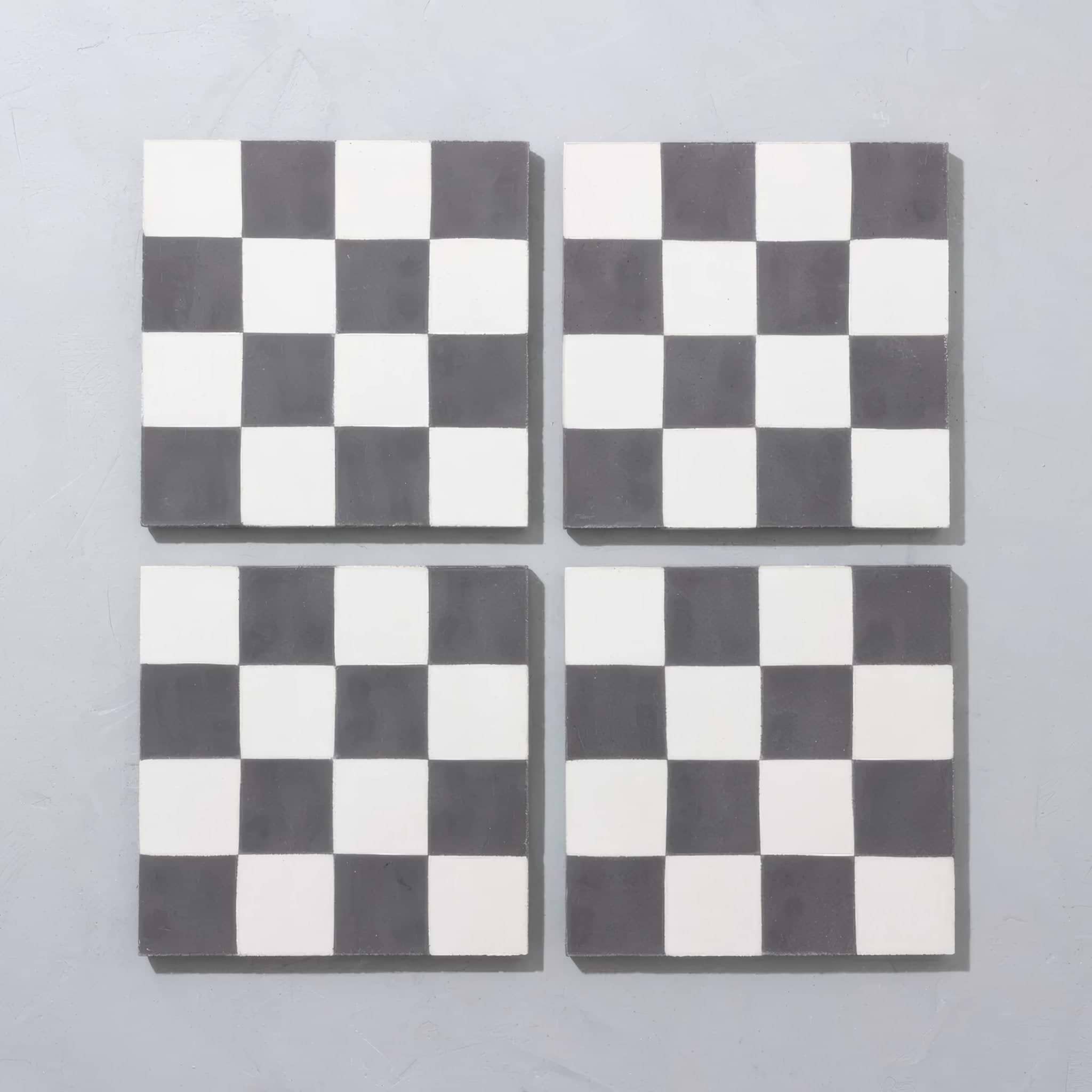 Mini Chequerboard Tile - Hyperion Tiles