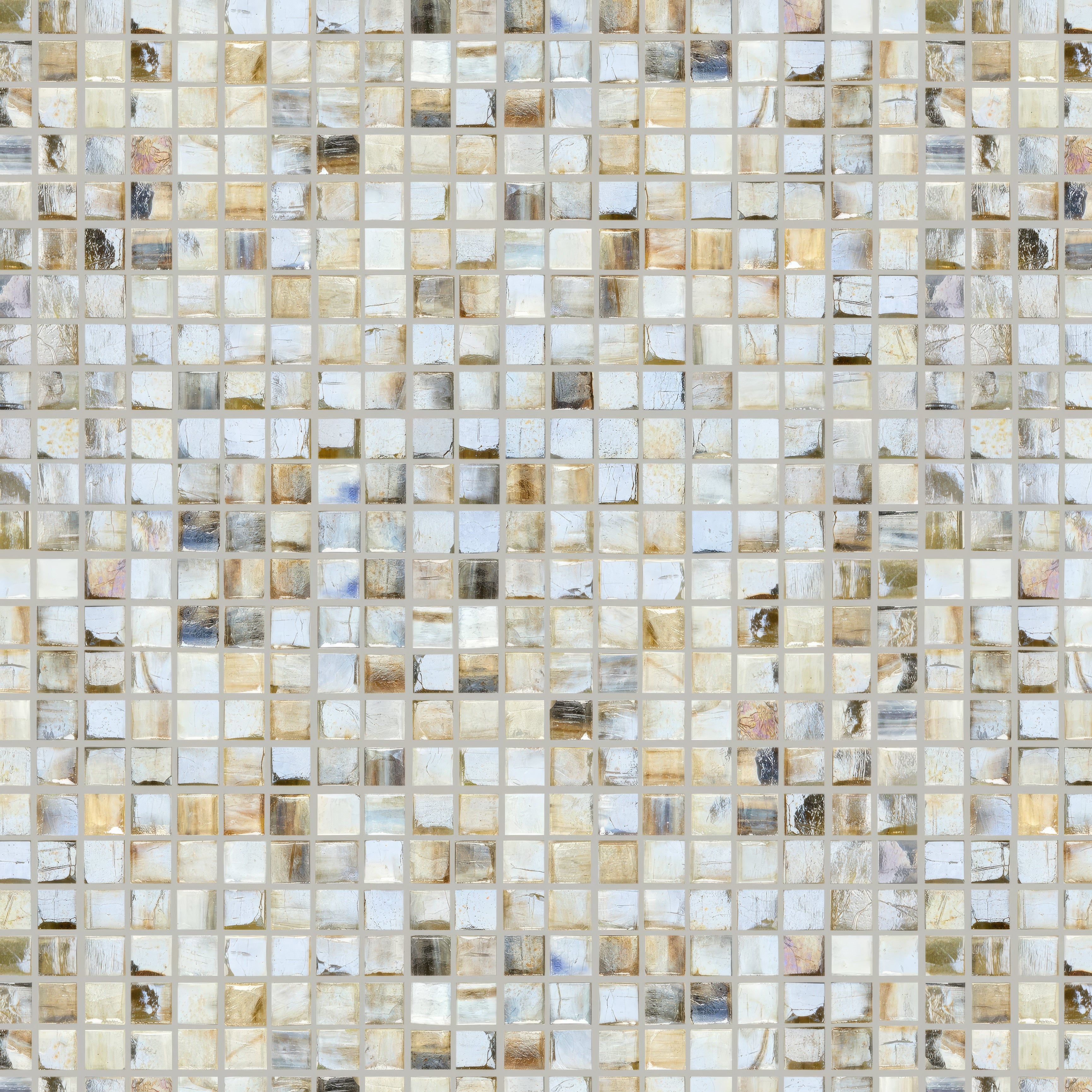 Malacassa Oasis - Glass Mosaic - Fired Earth