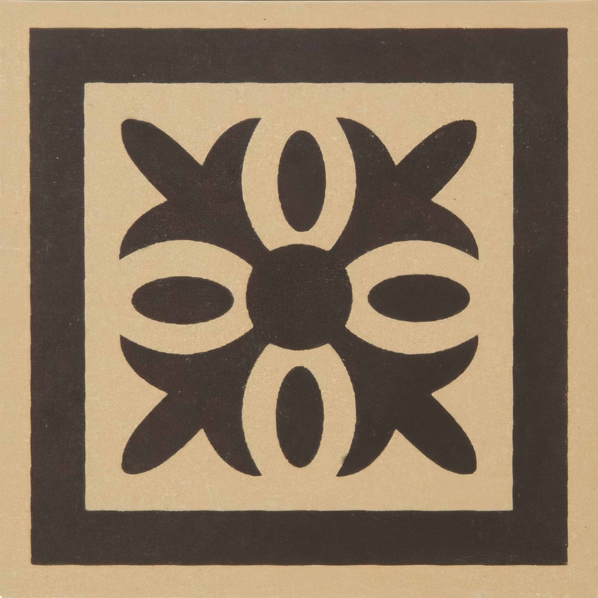 Montague Brown on Buff - Hyperion Tiles
