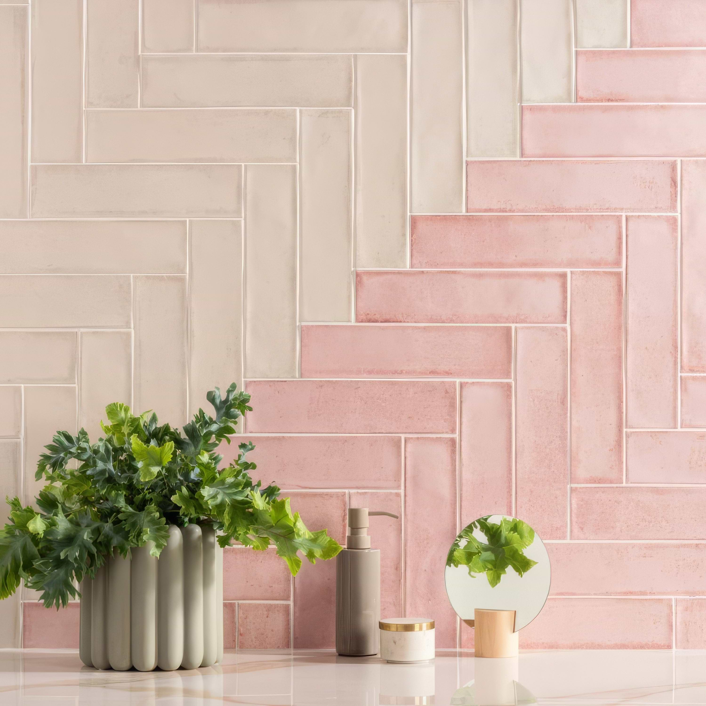 Montblanc Pink 30x7.5cm | Hyperion Tiles