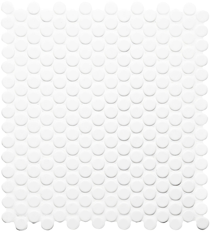 Moonbeam Penny Round Floor Mosaic - Hyperion Tiles