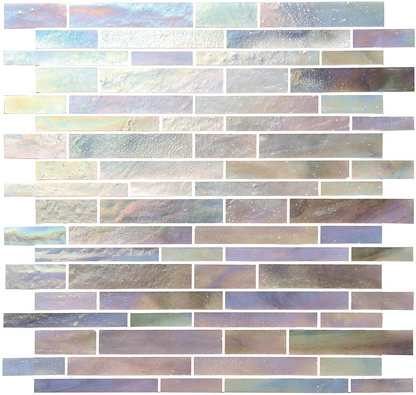 Morning Dew Glass Brickbond Mosaic - Hyperion Tiles