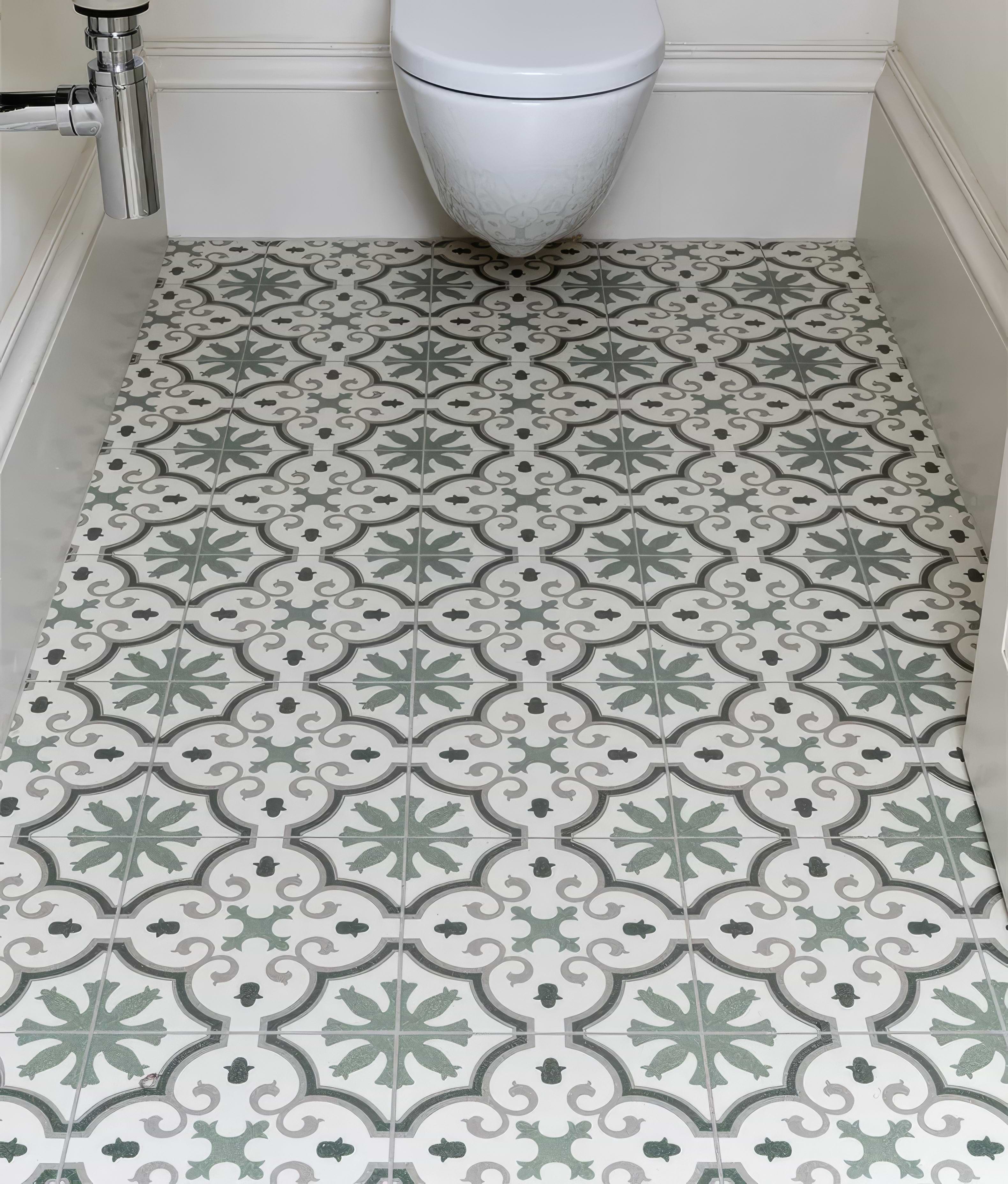 Moroccan Impressions Porcelain Amina Green - Hyperion Tiles