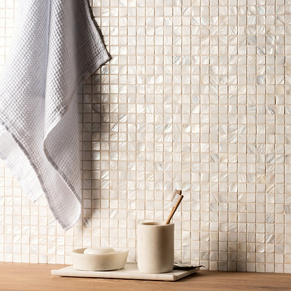 Mother Of Pearl White - Hyperion Tiles