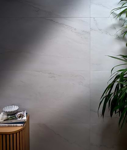 Portare Mystery White Porcelain Matt 59.5 x 120cm | Hyperion Tiles