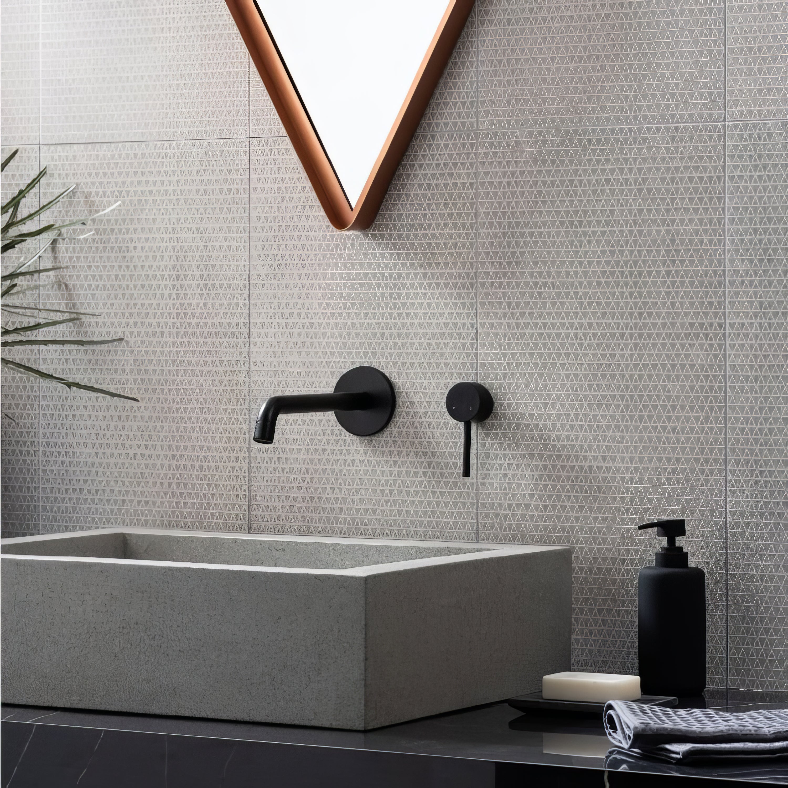 Nano Hadron Matt Glazed Ceramic - Hyperion Tiles