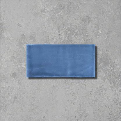 Navy Glazed Metro Tile - Hyperion Tiles