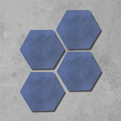 Navy Hexagonal Tile - Hyperion Tiles