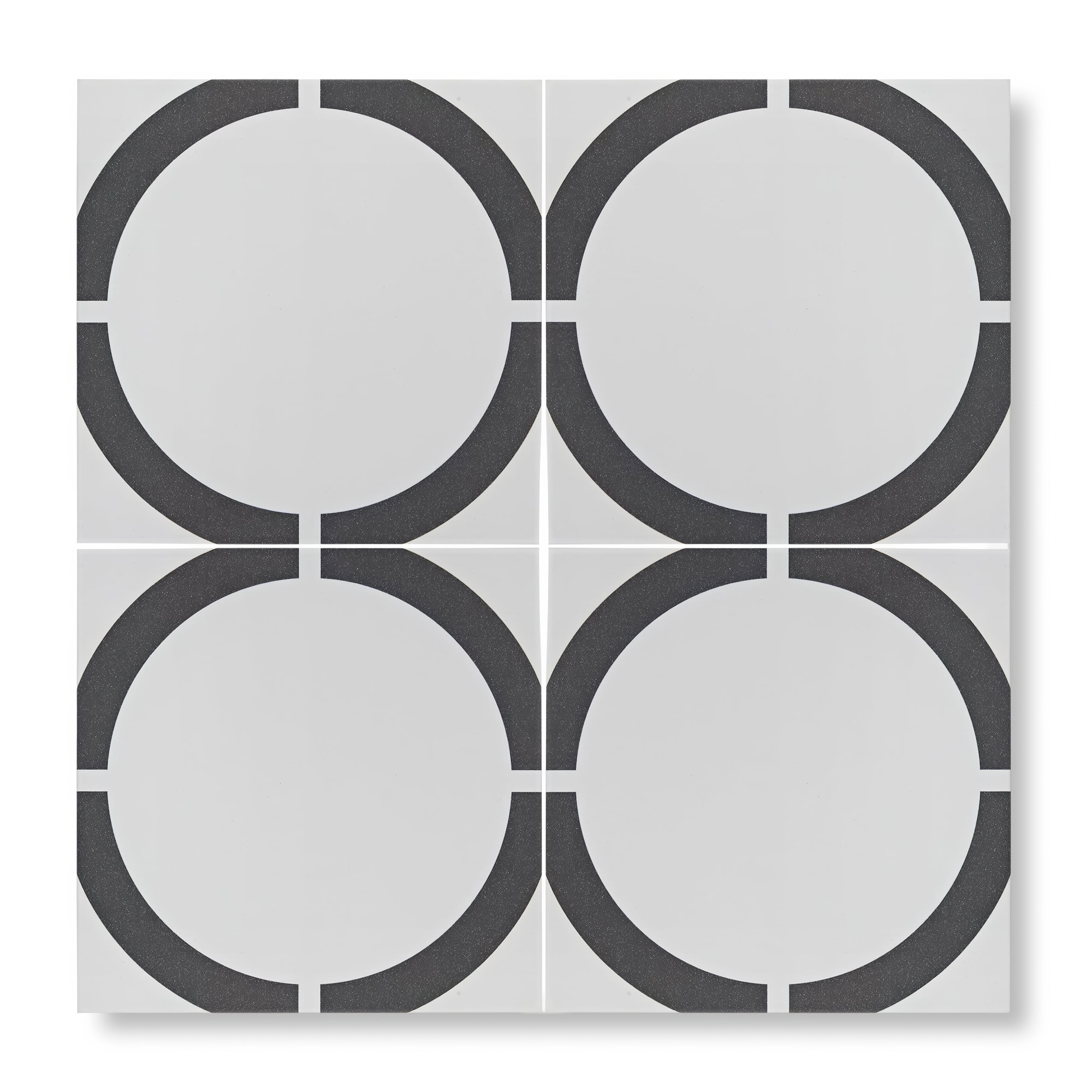 Neisha Crosland Tulia Hula Hoop Black - Hyperion Tiles - Fired Earth