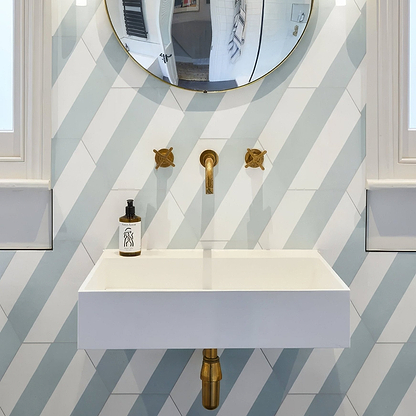 Neapolitan Porcelain Aqua Green - Hyperion Tiles
