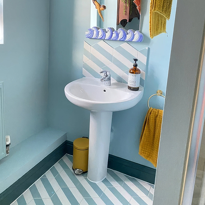 Neapolitan Porcelain Aqua Green - Hyperion Tiles