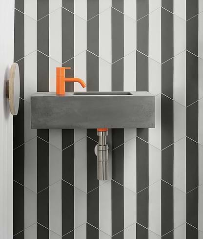 Neapolitan Porcelain Black - Hyperion Tiles