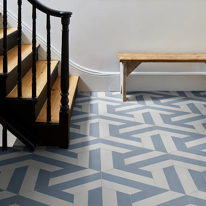 Neapolitan Porcelain Blue - Hyperion Tiles