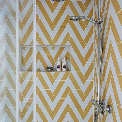 Neapolitan Porcelain Yellow - Hyperion Tiles