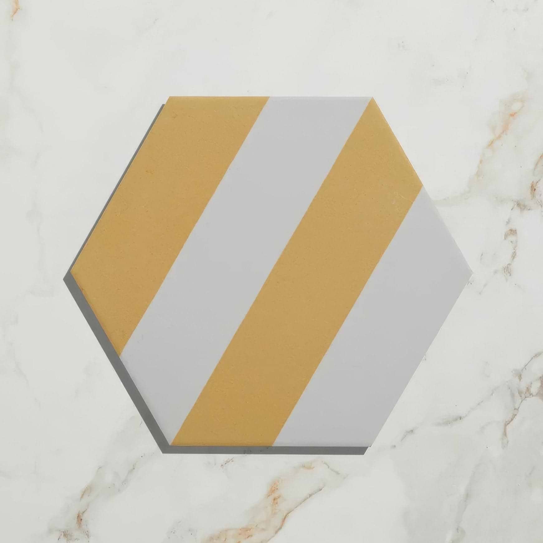 Neapolitan Porcelain Yellow - Hyperion Tiles
