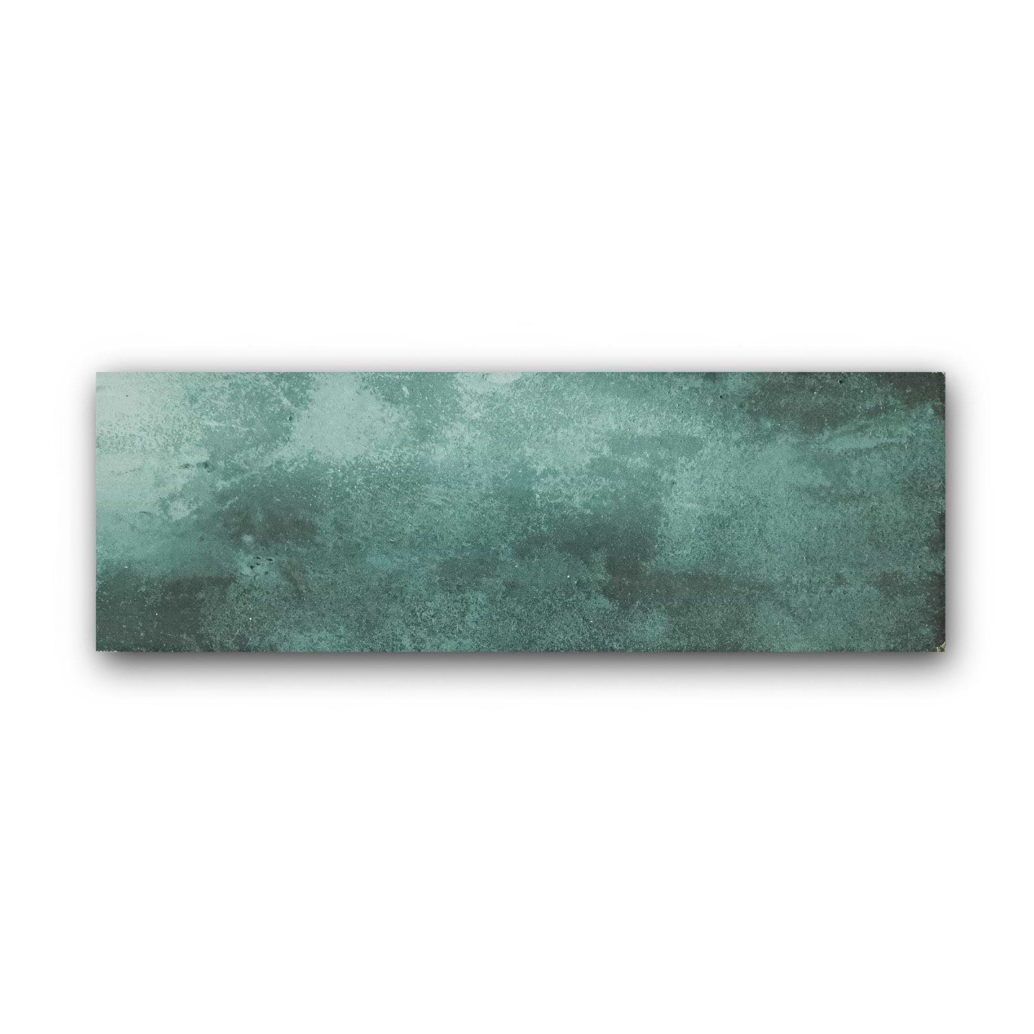 Nebula Green 10 x 30cm - Hyperion Tiles