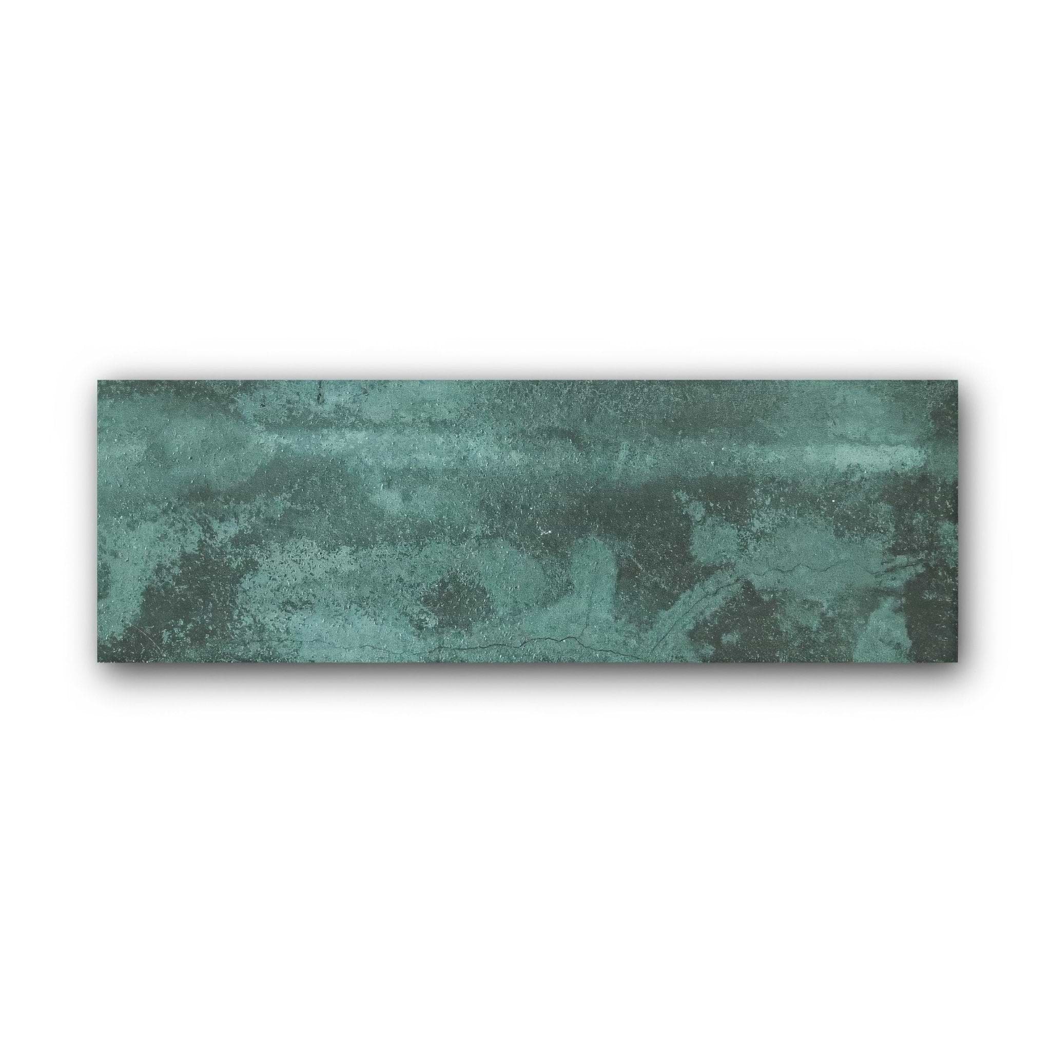 Nebula Green 10 x 30cm - Hyperion Tiles