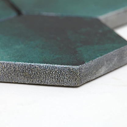 Nebula Green Hexagon - Hyperion Tiles