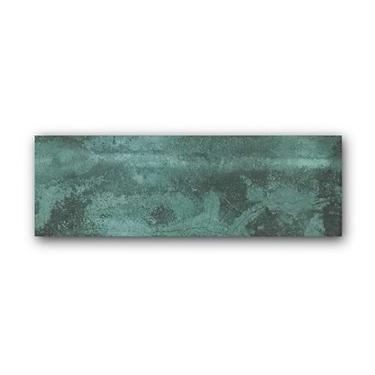 Nebula Green 10 x 30cm - Bassalt Tiles - Fired Earth