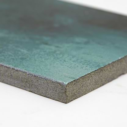 Nebula Green 10 x 30cm - Bassalt Tiles - Fired Earth