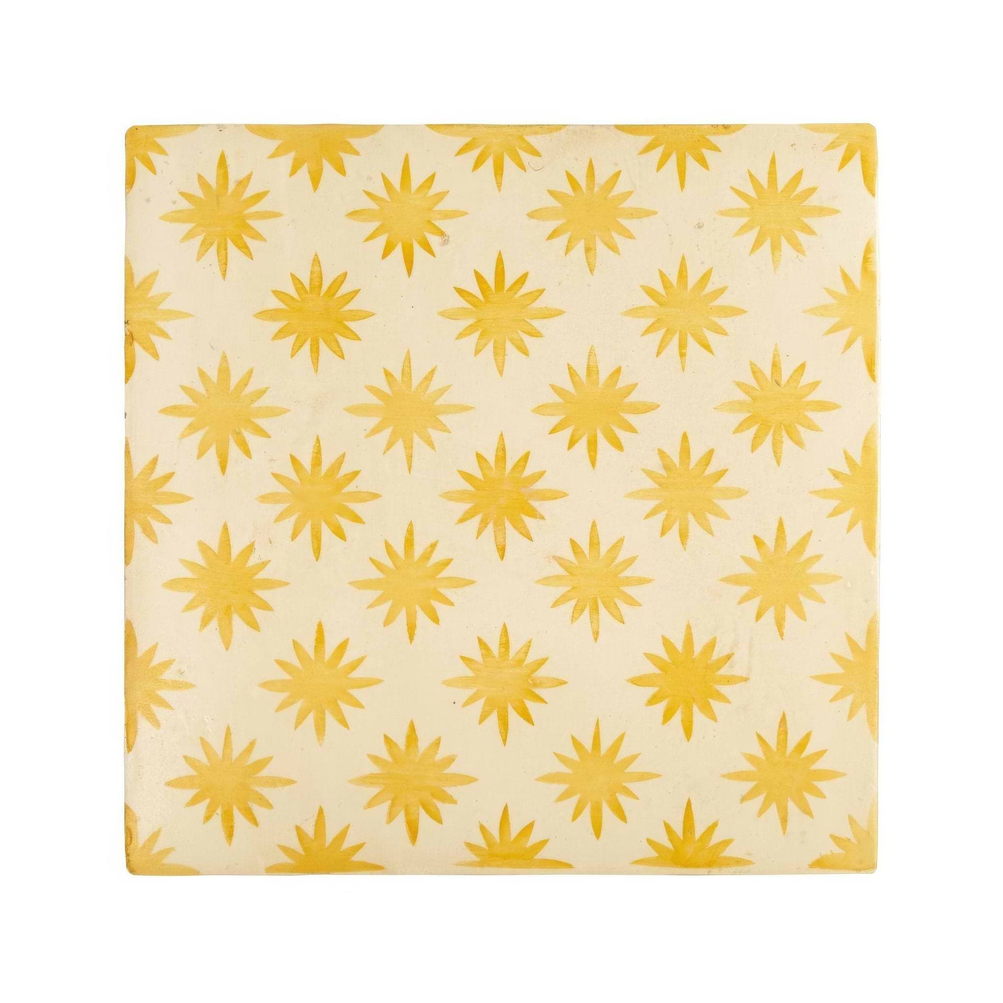 Neisha Crosland Atlas Pine Flower Buttercup - Hyperion Tiles