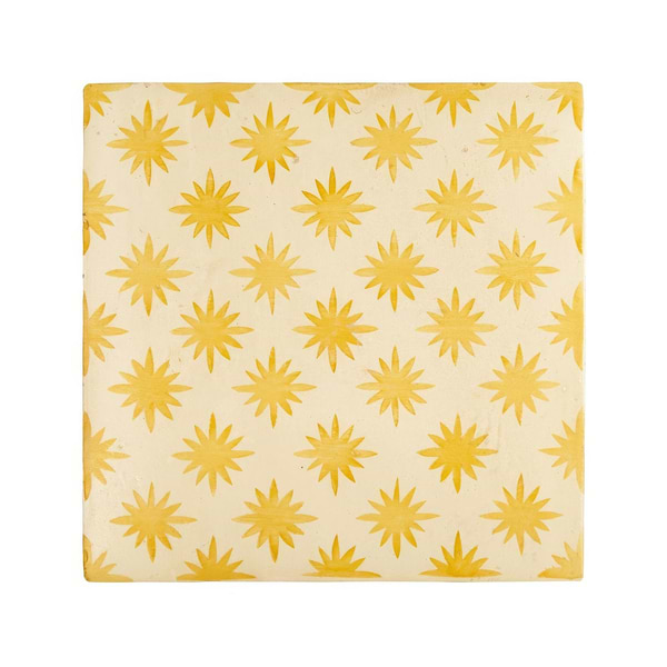 Neisha Crosland Atlas Pine Flower Buttercup - Hyperion Tiles