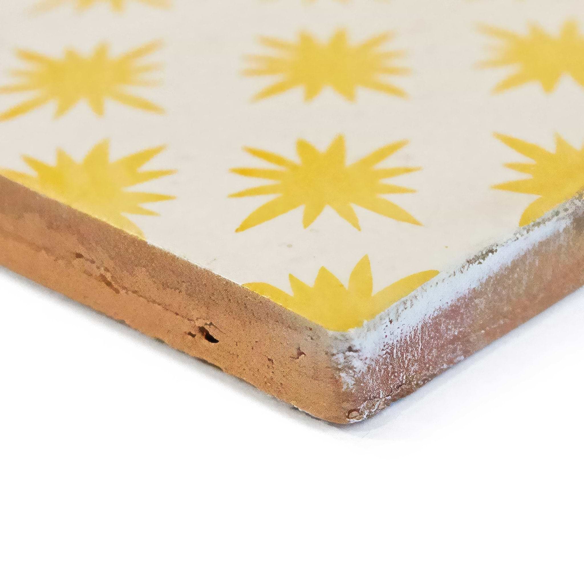 Neisha Crosland Atlas Pine Flower Buttercup - Hyperion Tiles